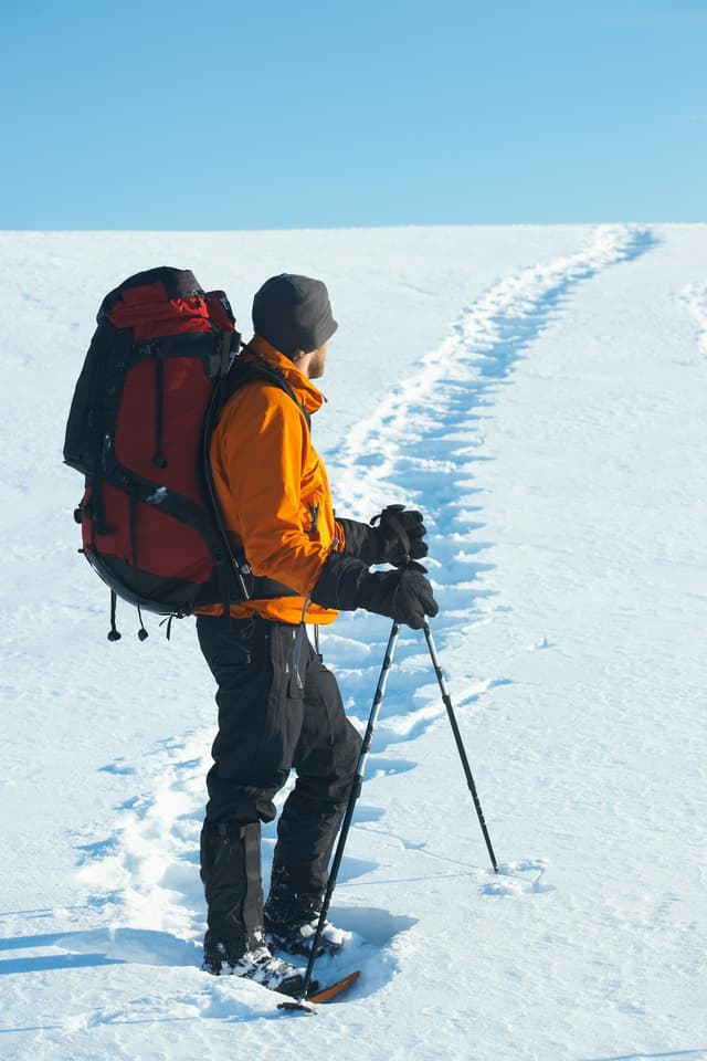 Neige joie sécurité